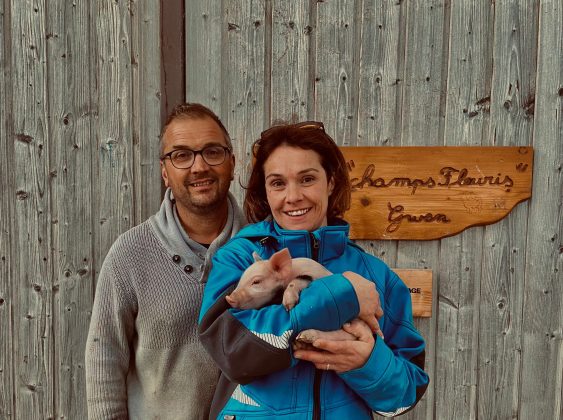 magasin à la ferme au roubary - Gwenola et Lionel